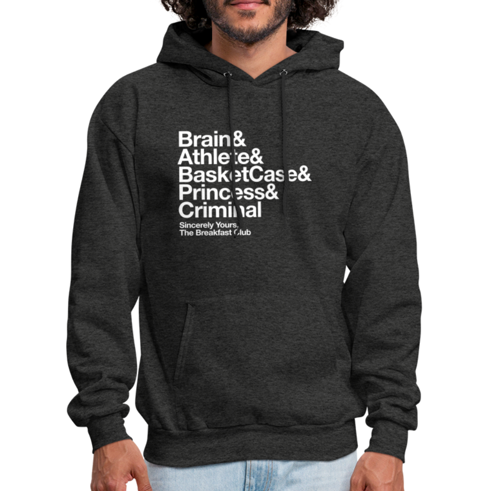 The Breakfast Club Men's Hoodie - charcoal grey