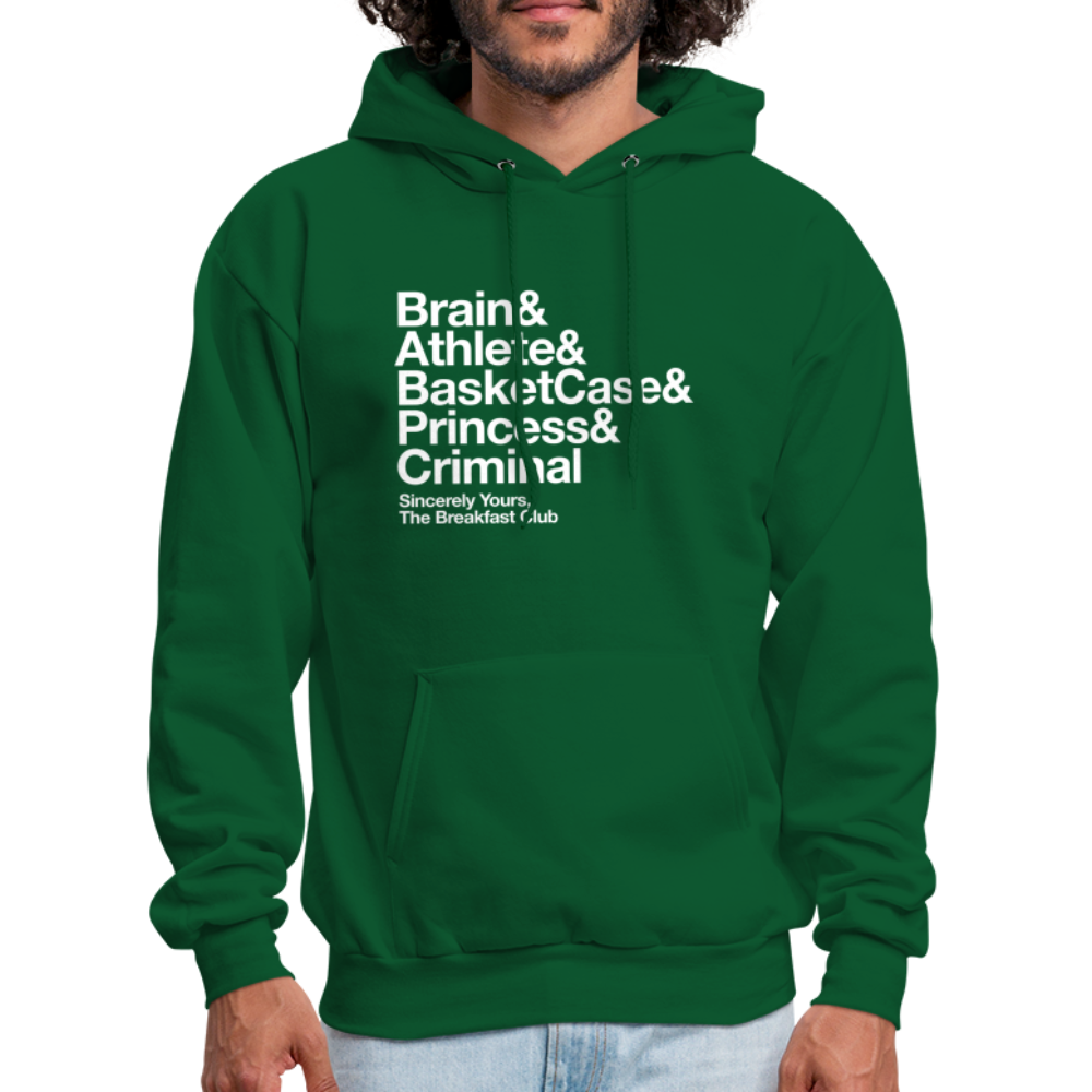The Breakfast Club Men's Hoodie - forest green