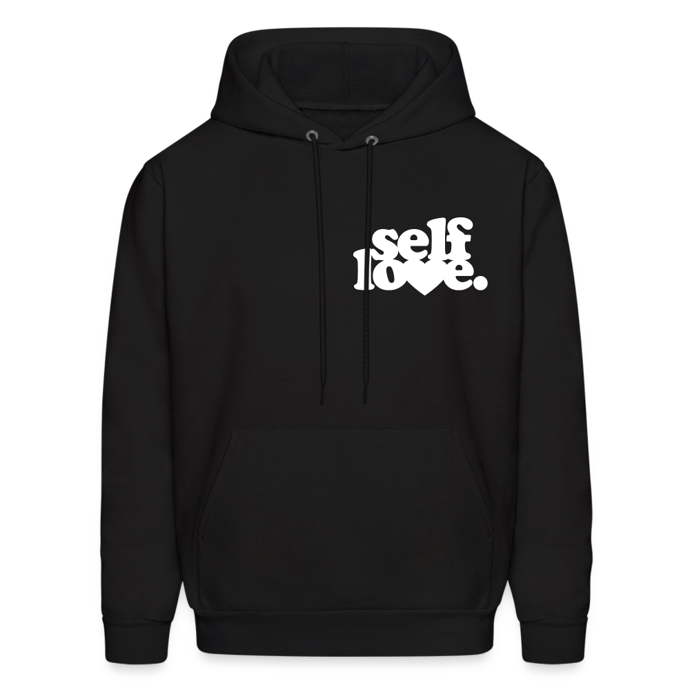 Self Love Men's Hoodie - black