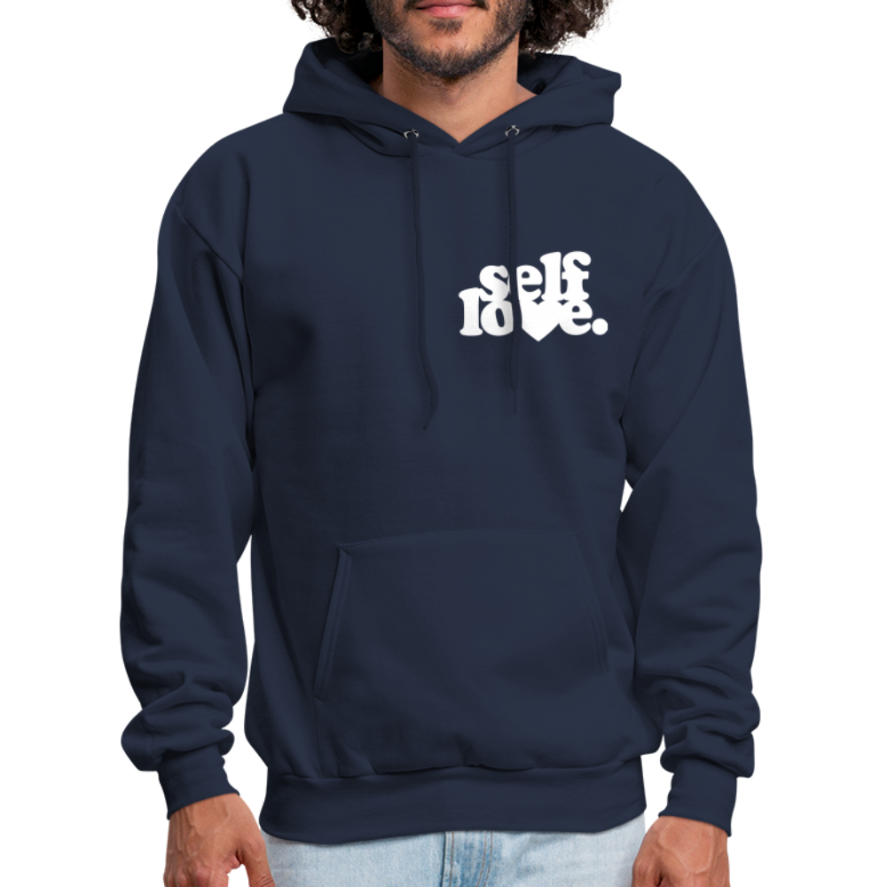Self Love Men's Hoodie - navy
