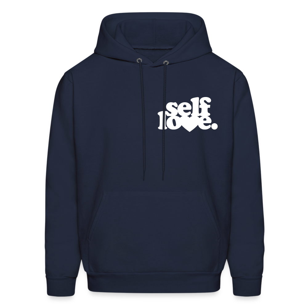 Self Love Men's Hoodie - navy