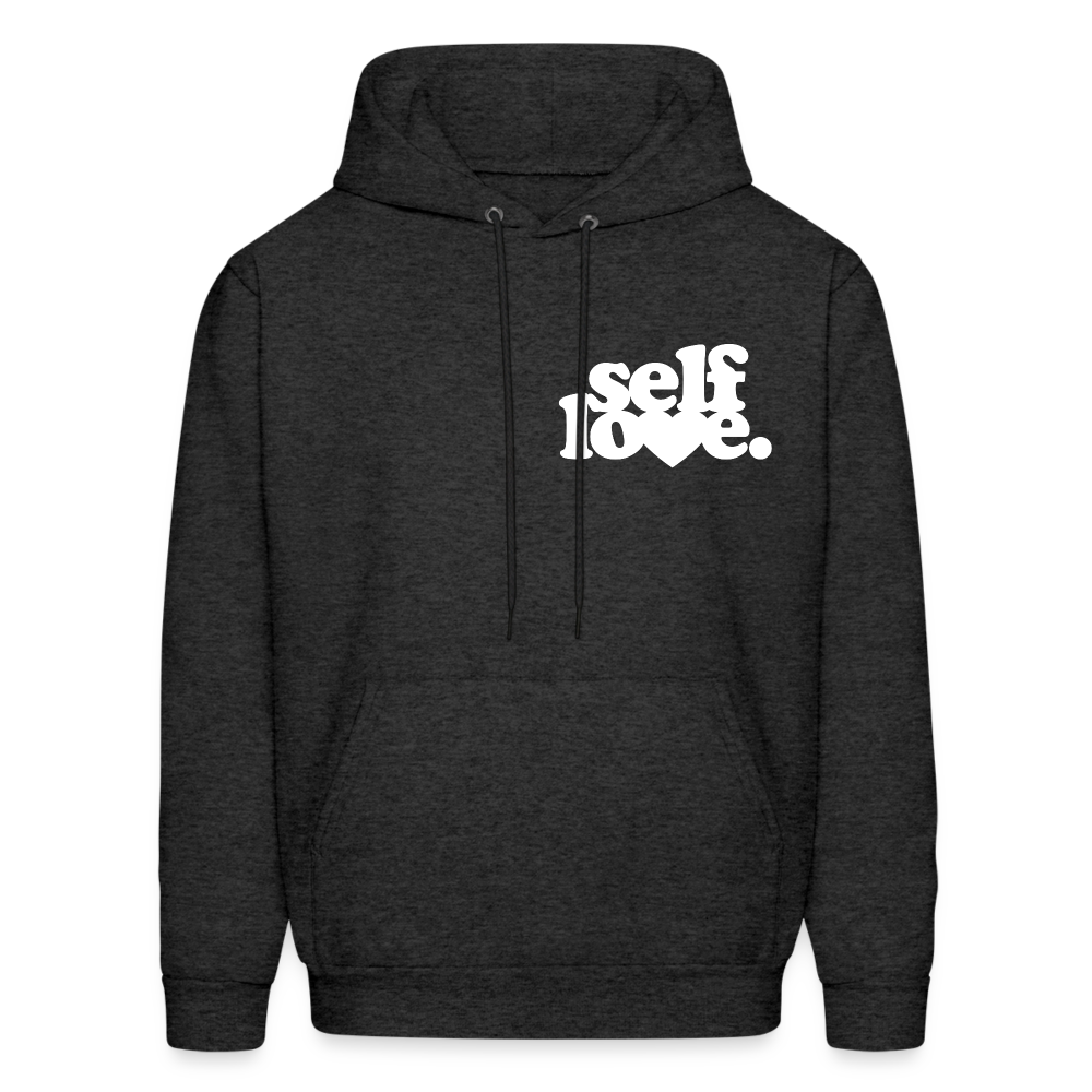 Self Love Men's Hoodie - charcoal grey