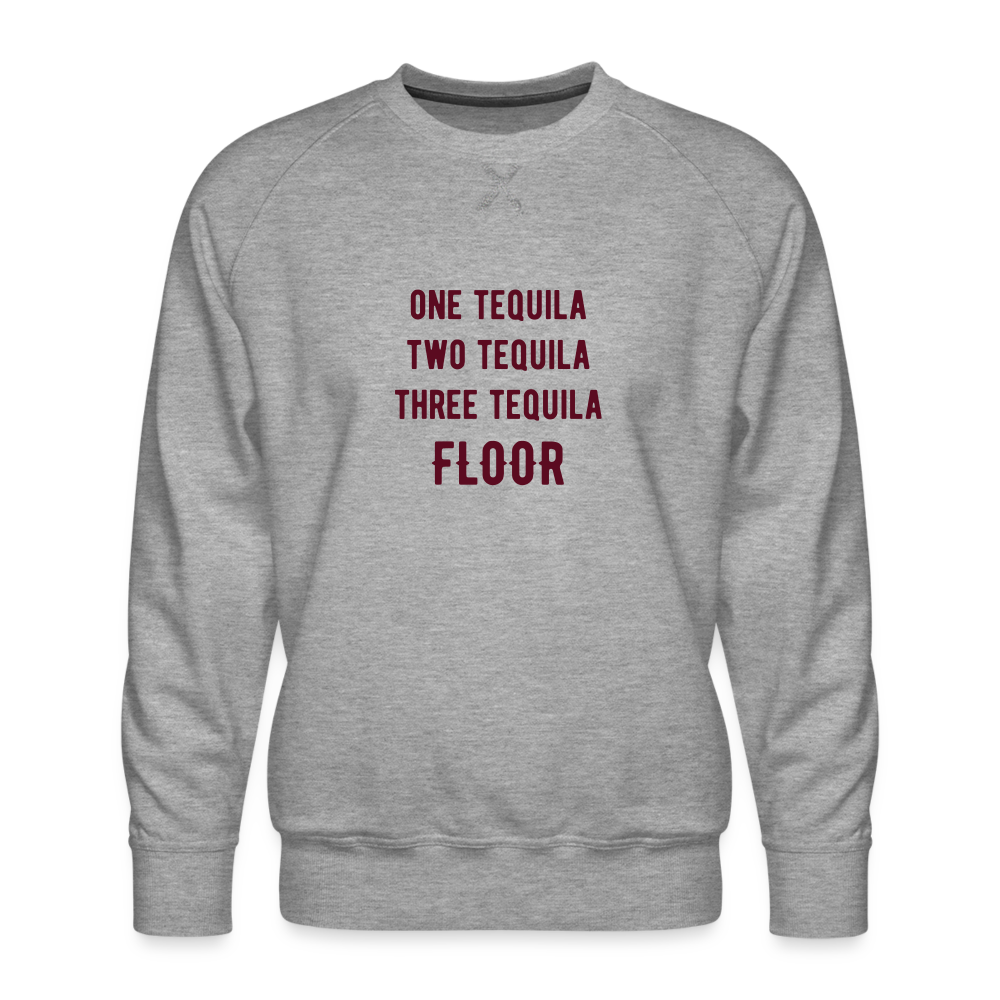 One Tequila Men’s Premium Sweatshirt - heather grey
