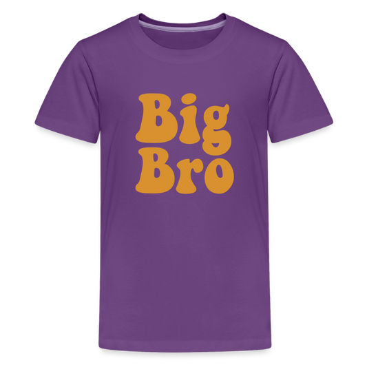 Big Bro Kids' Premium T-Shirt - purple