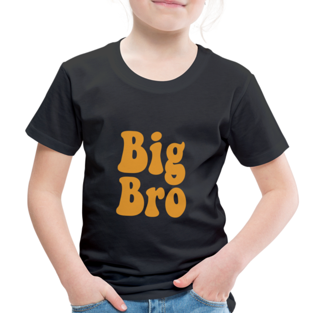 Big Bro Toddler Premium T-Shirt - black