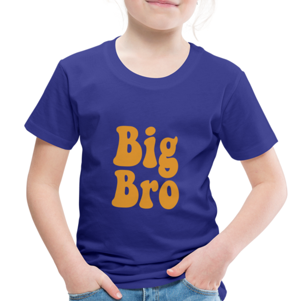 Big Bro Toddler Premium T-Shirt - royal blue