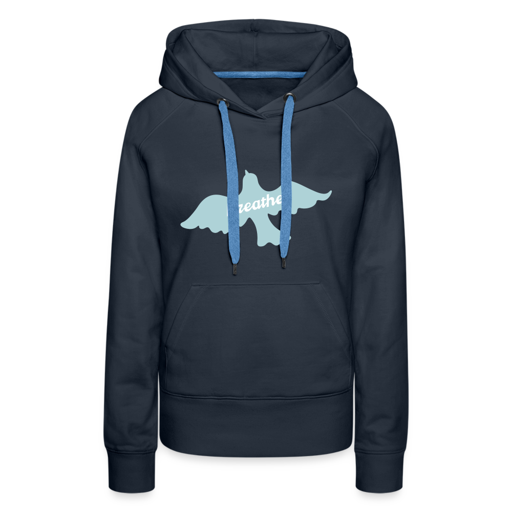 Breathe Bird Men's Hoodie - navy