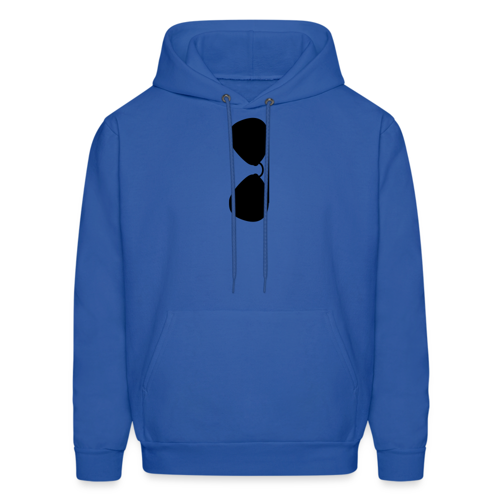 Sunglasses Men's Hoodie - royal blue