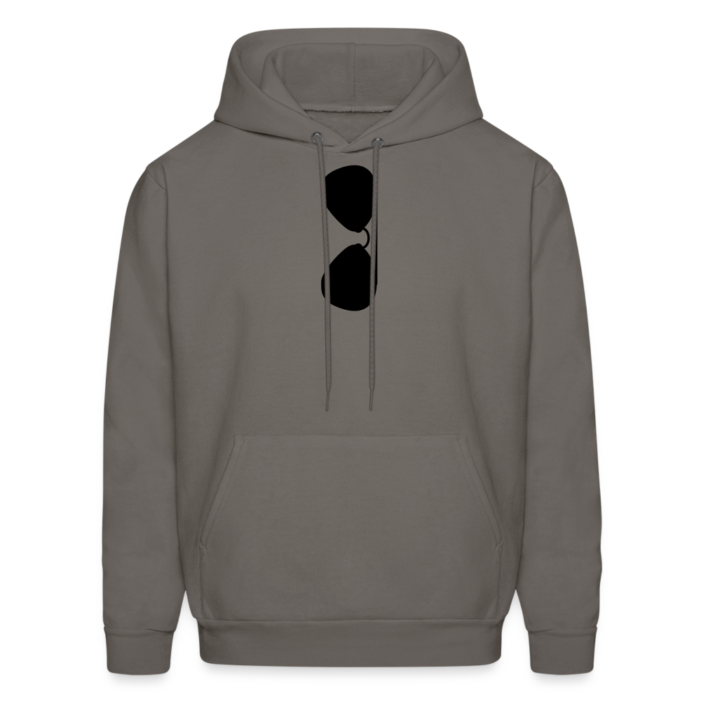 Sunglasses Men's Hoodie - asphalt gray
