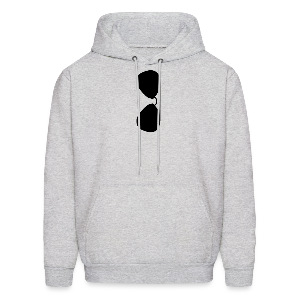 Sunglasses Men's Hoodie - ash