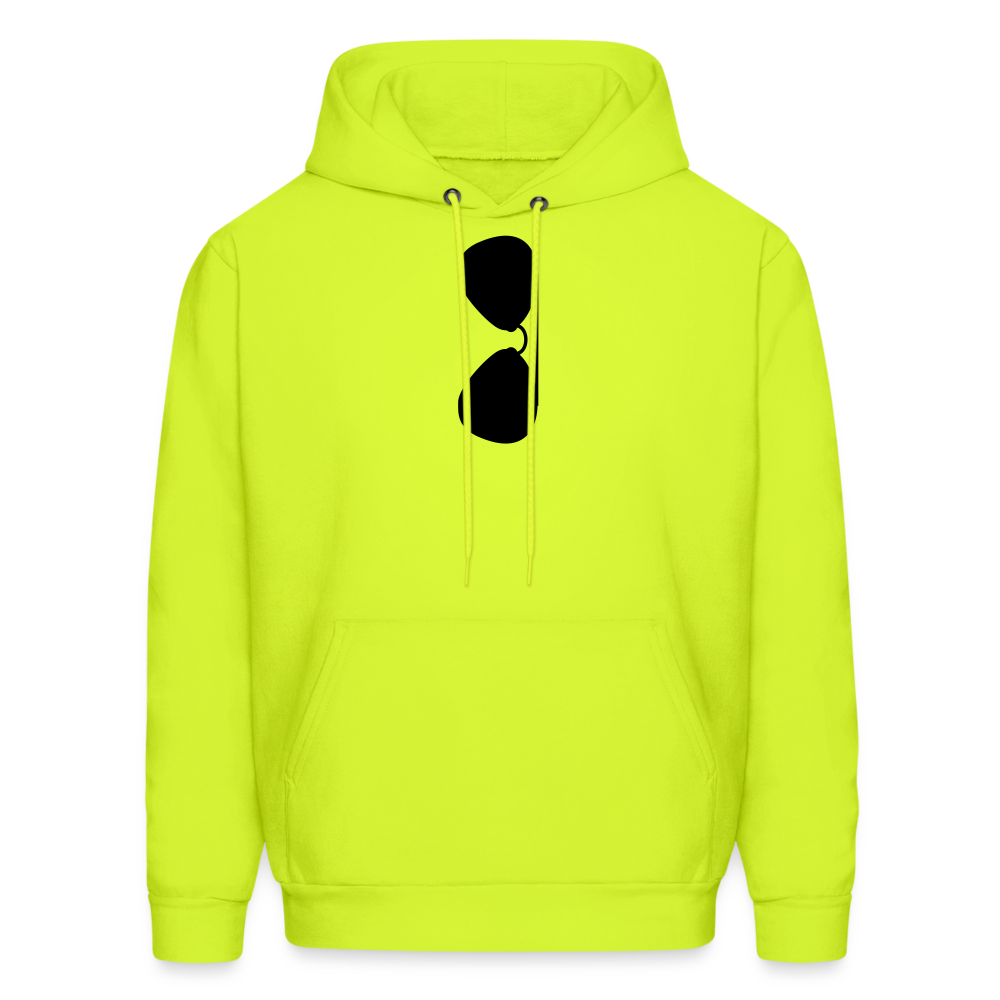 Sunglasses Men's Hoodie - safety green