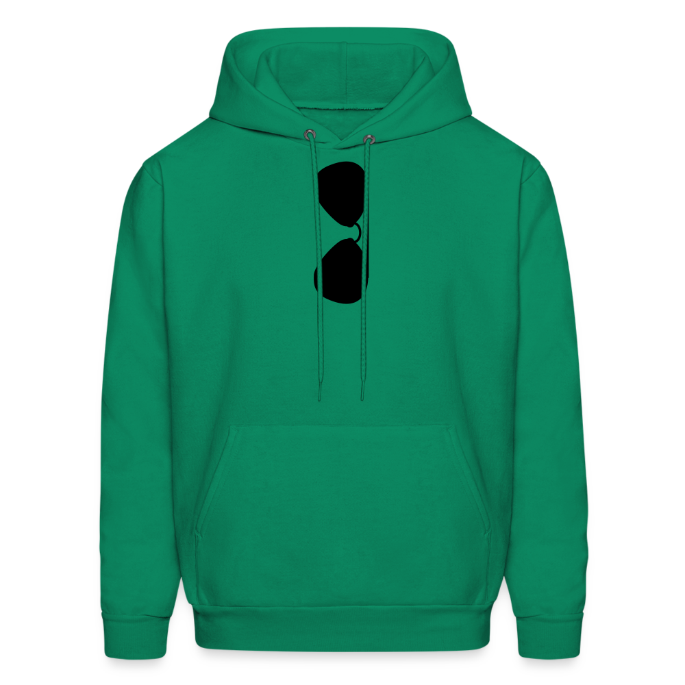 Sunglasses Men's Hoodie - kelly green