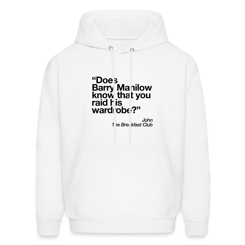 The Breakfast Club Barry Men's Hoodie - white
