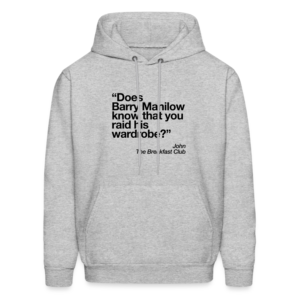 The Breakfast Club Barry Men's Hoodie - heather gray
