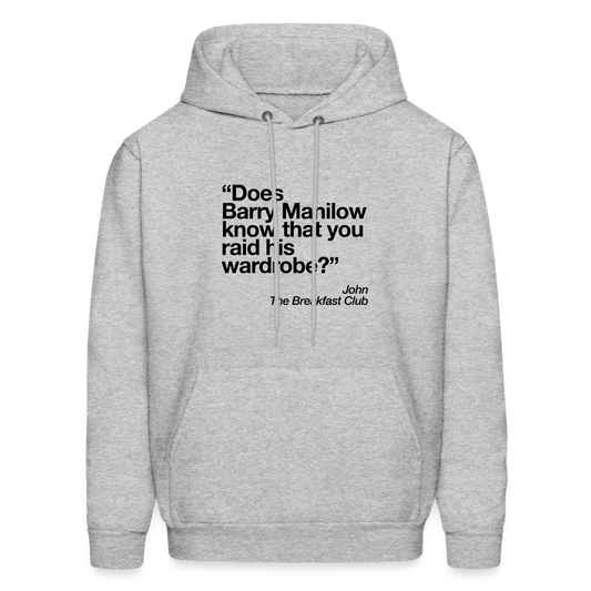 The Breakfast Club Barry Men's Hoodie - heather gray