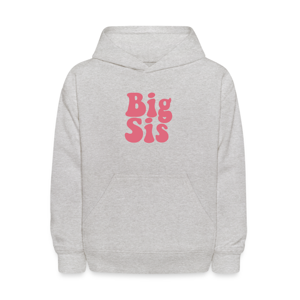 Big Sis Kids' Hoodie - heather gray