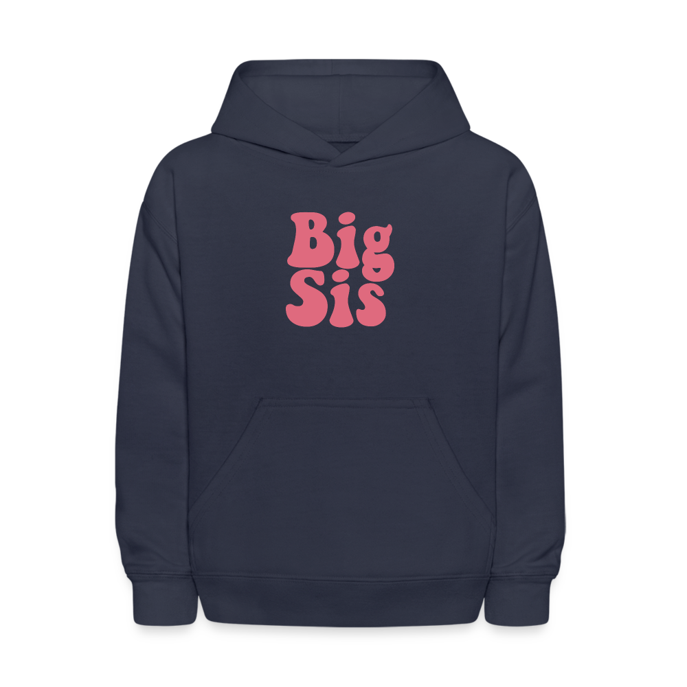 Big Sis Kids' Hoodie - navy