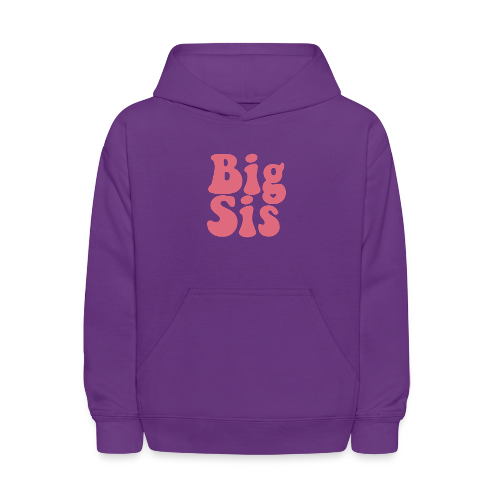 Big Sis Kids' Hoodie - purple