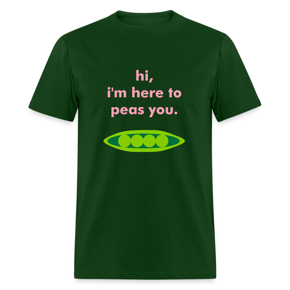 Eat Yo Greens Unisex Classic T-Shirt - forest green