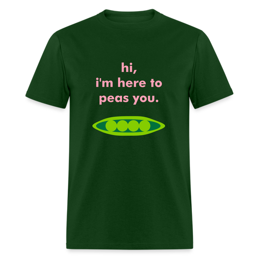 Eat Yo Greens Unisex Classic T-Shirt - forest green