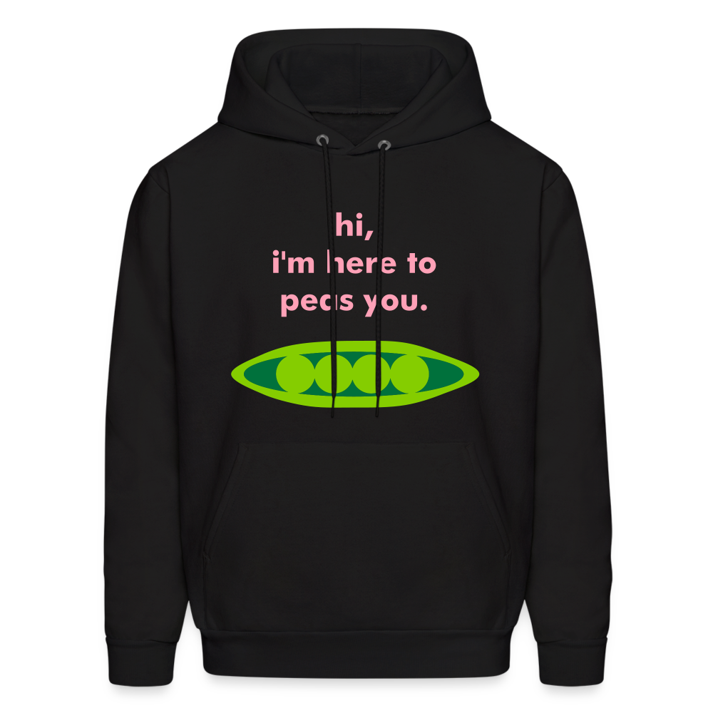 Eat Yo Greens Men's Hoodie - black