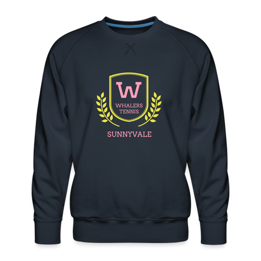 CUSTOM for Whalers Tennis Men’s Premium Sweatshirt - navy