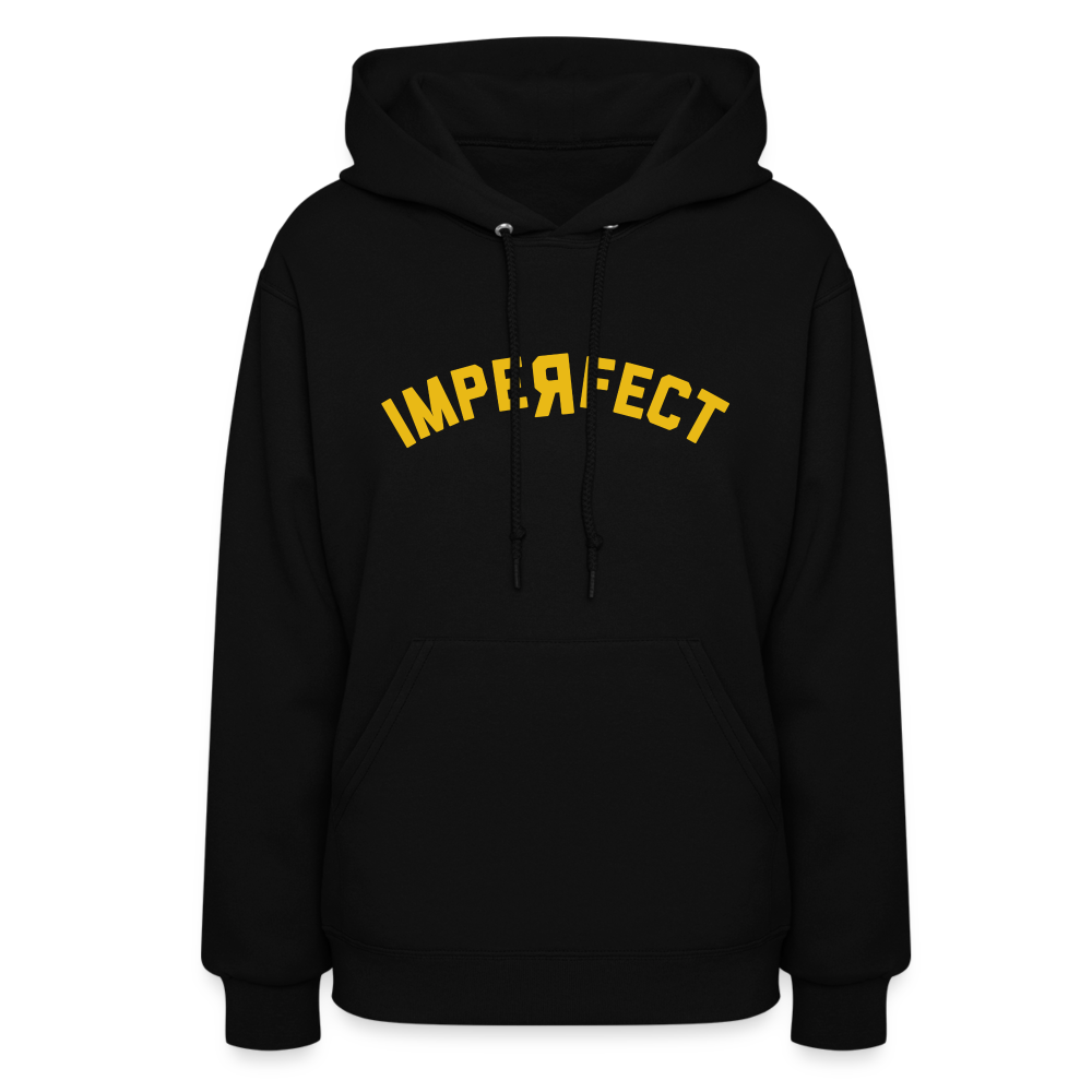 Imperfect Women's Hoodie - black