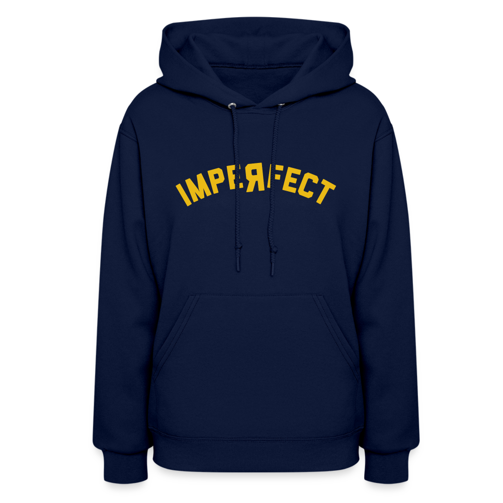 Imperfect Women's Hoodie - navy