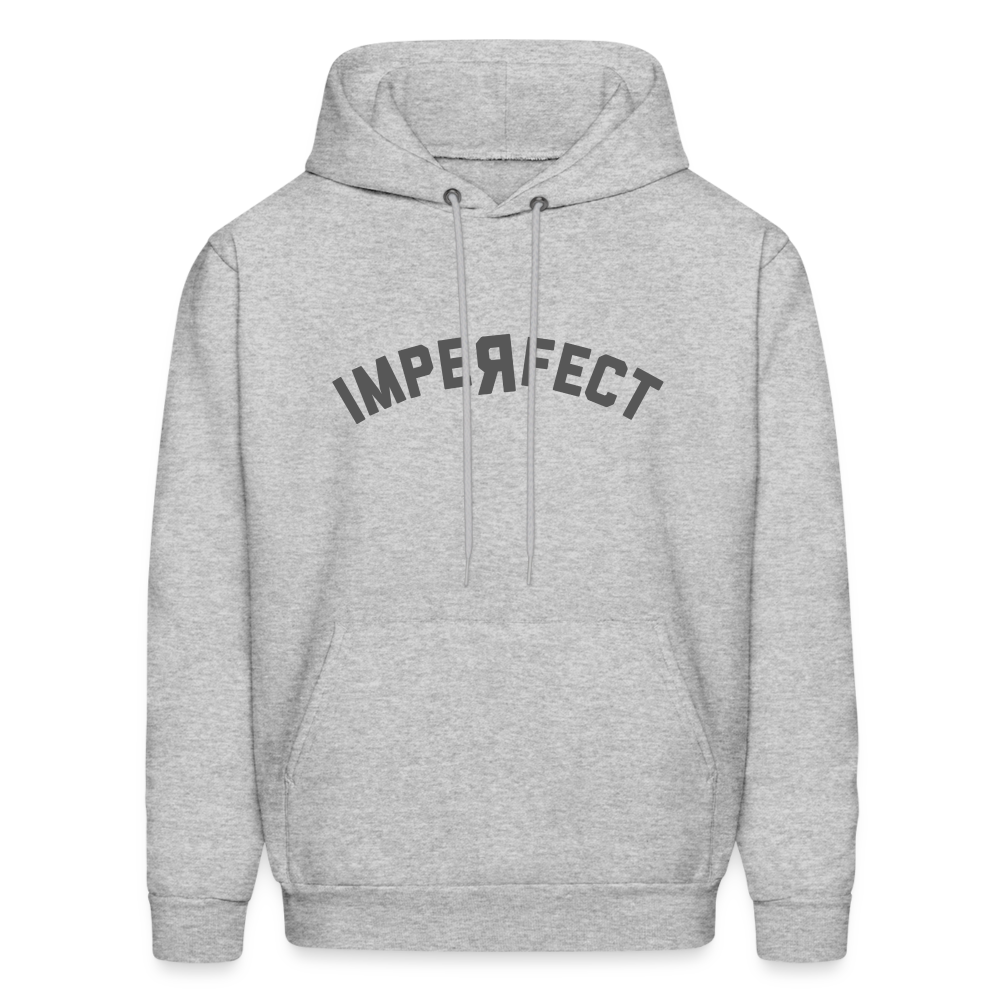 Imperfect Men's Hoodie - heather gray
