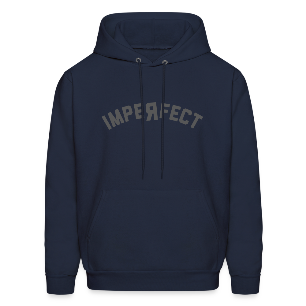 Imperfect Men's Hoodie - navy