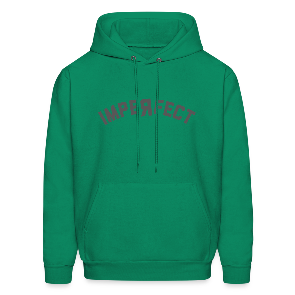 Imperfect Men's Hoodie - kelly green