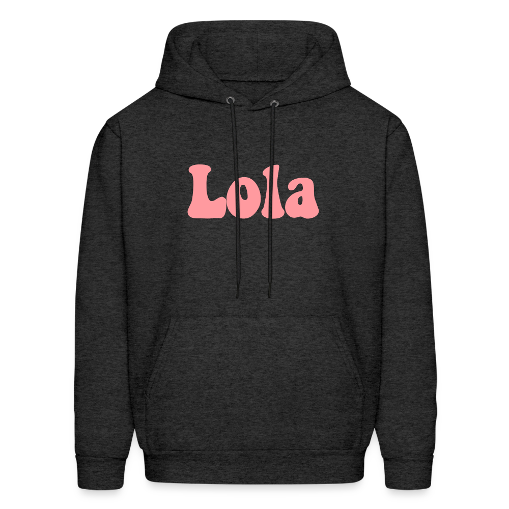 Lola Men's Hoodie - charcoal grey