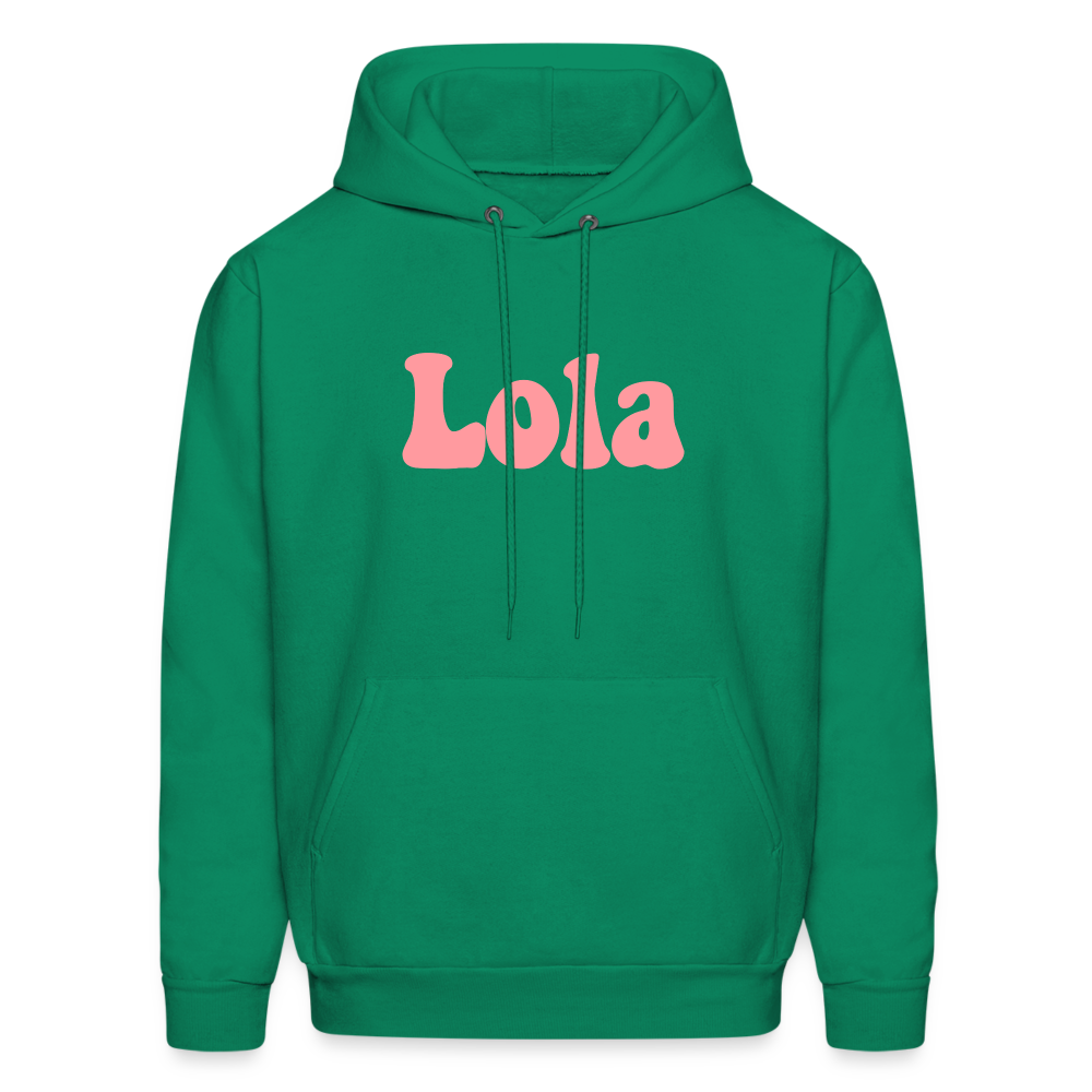 Lola Men's Hoodie - kelly green