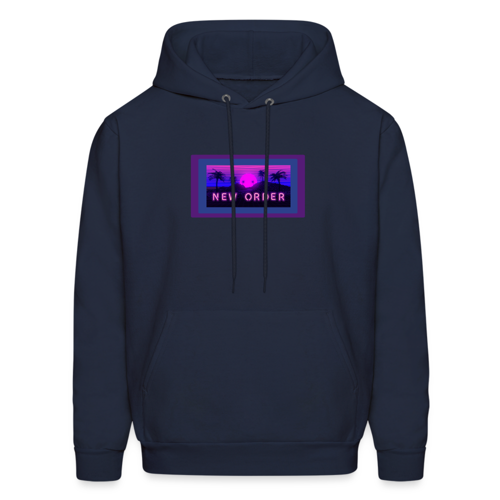 New Order Men's Hoodie - navy