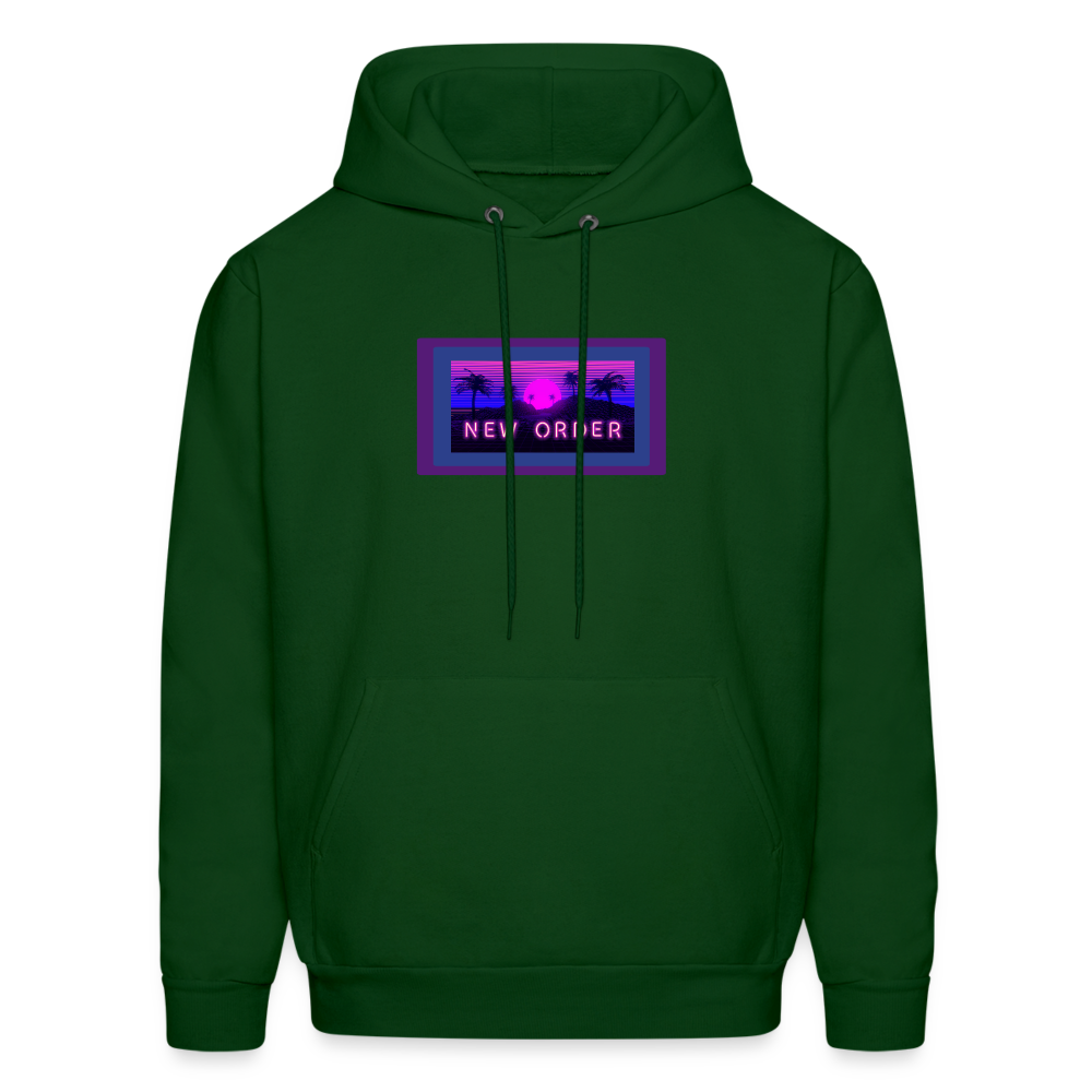 New Order Men's Hoodie - forest green