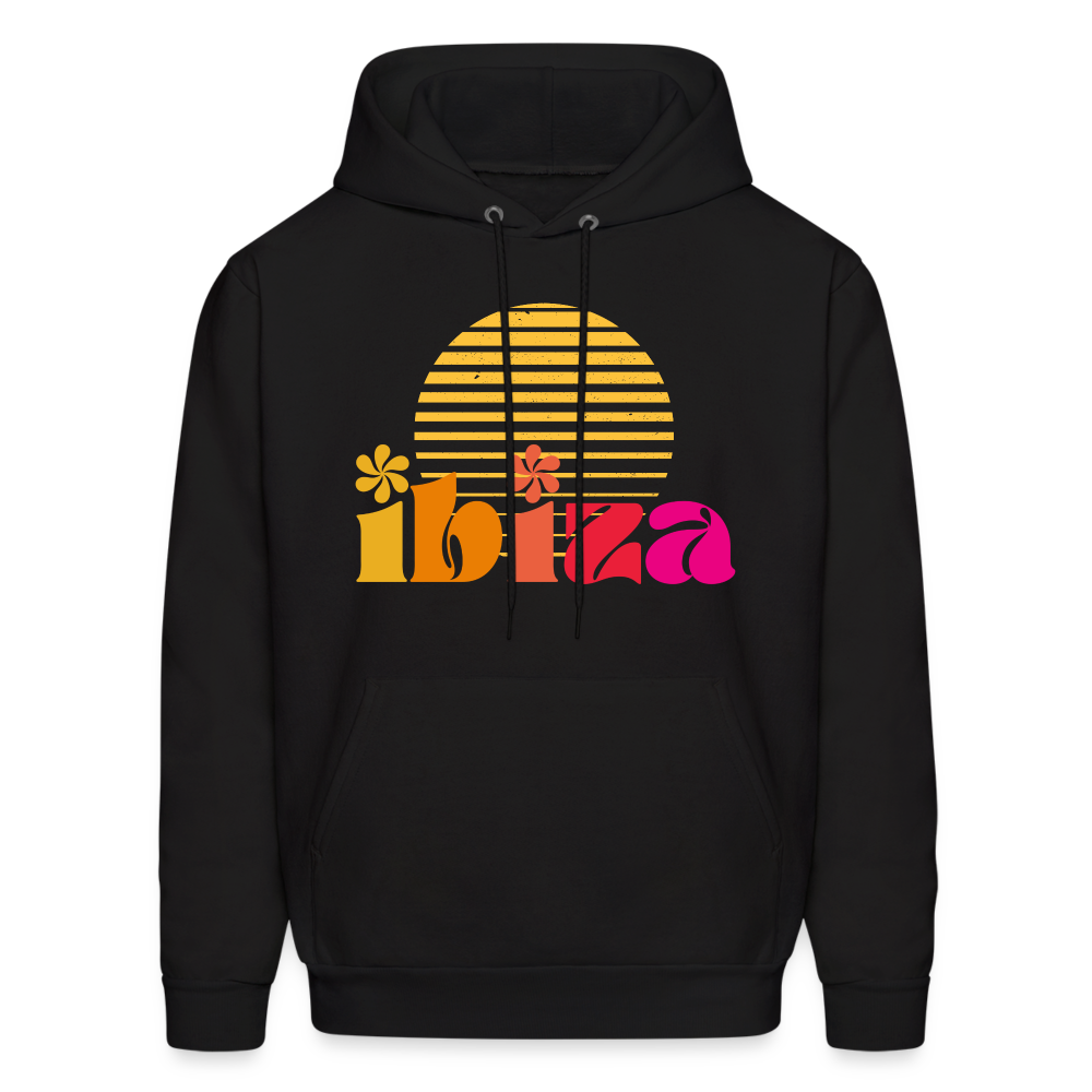 Ibiza Men's Hoodie - black