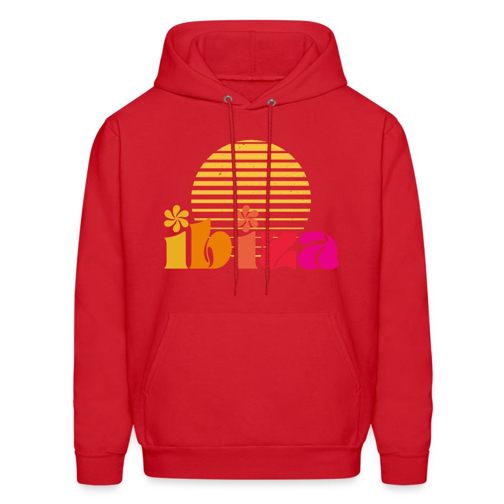 Ibiza Men's Hoodie - red