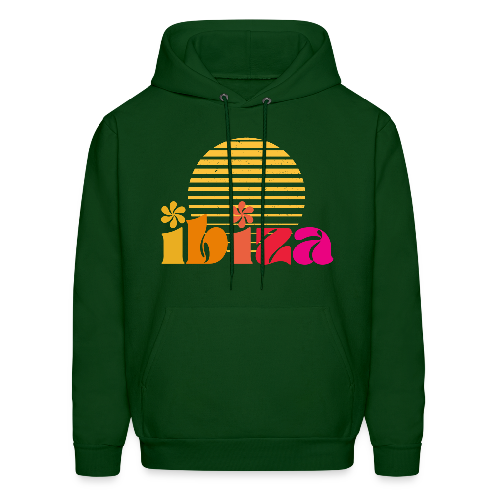 Ibiza Men's Hoodie - forest green