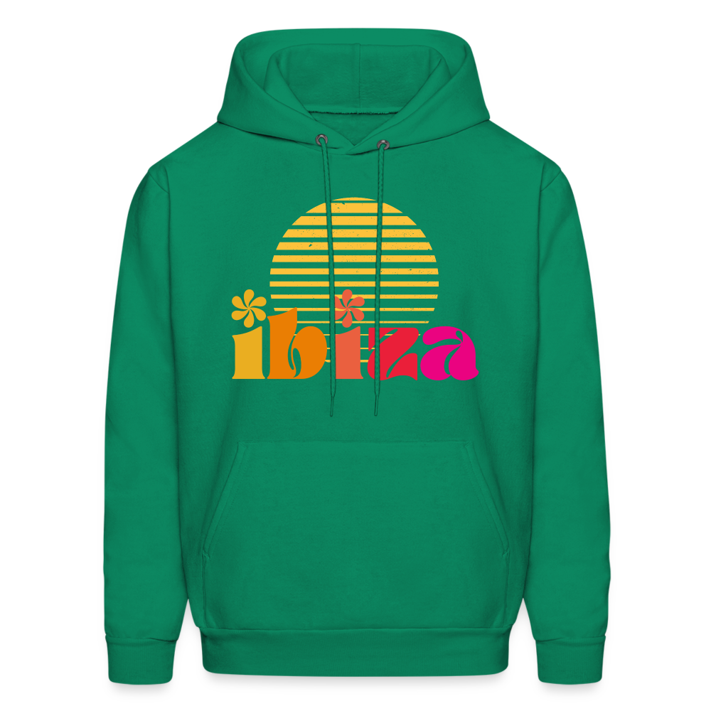Ibiza Men's Hoodie - kelly green