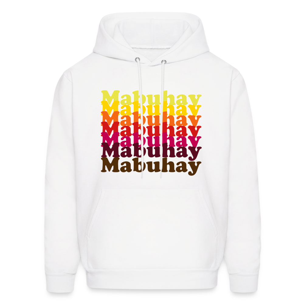 Mabuhay Men's Hoodie - white
