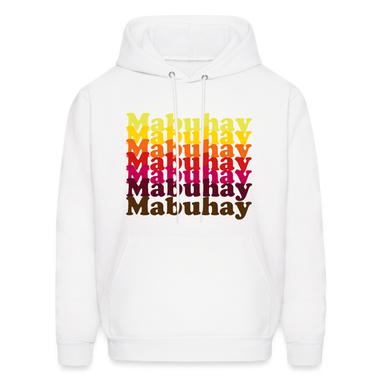 Mabuhay Men's Hoodie - white