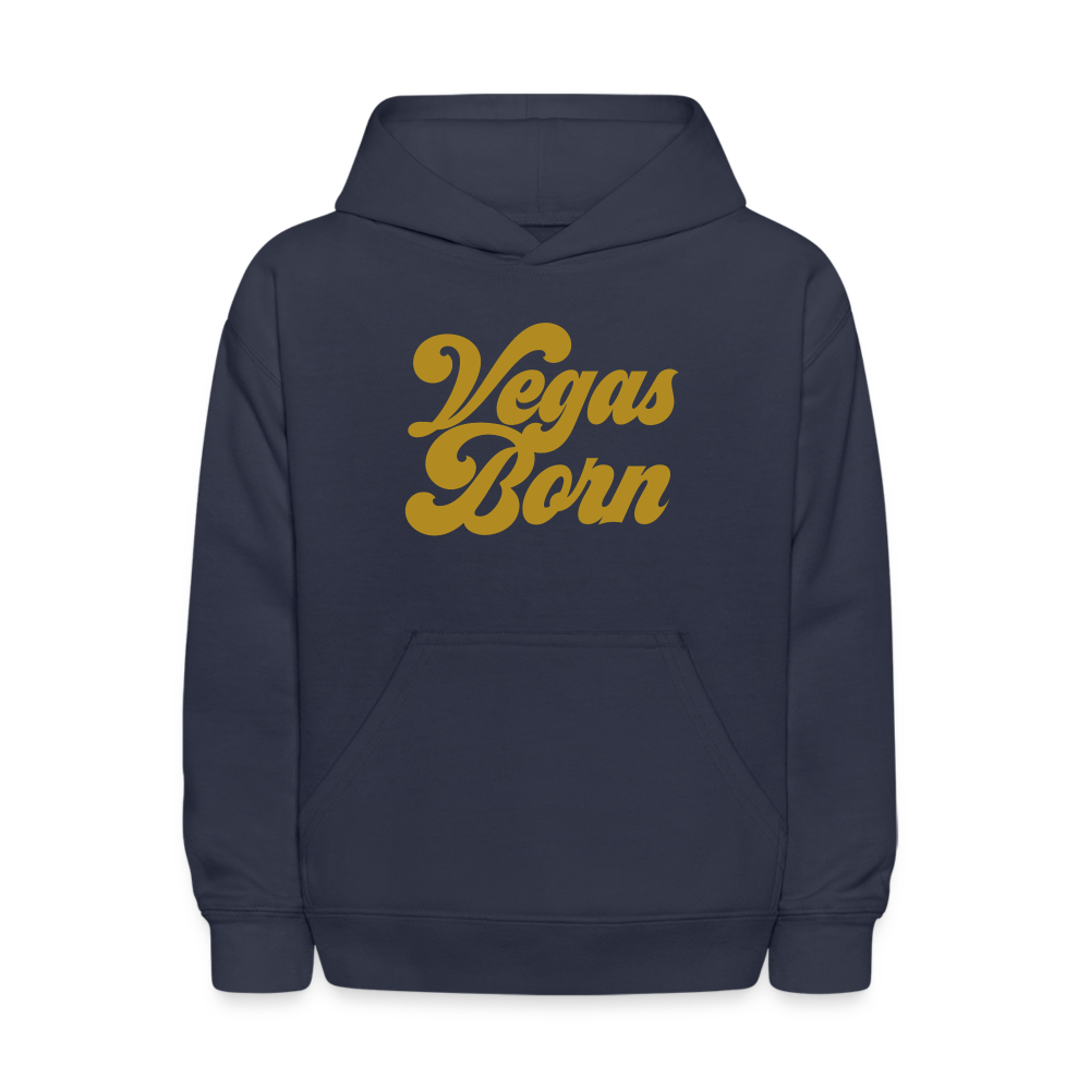 Vegas Born Kids' Hoodie - navy