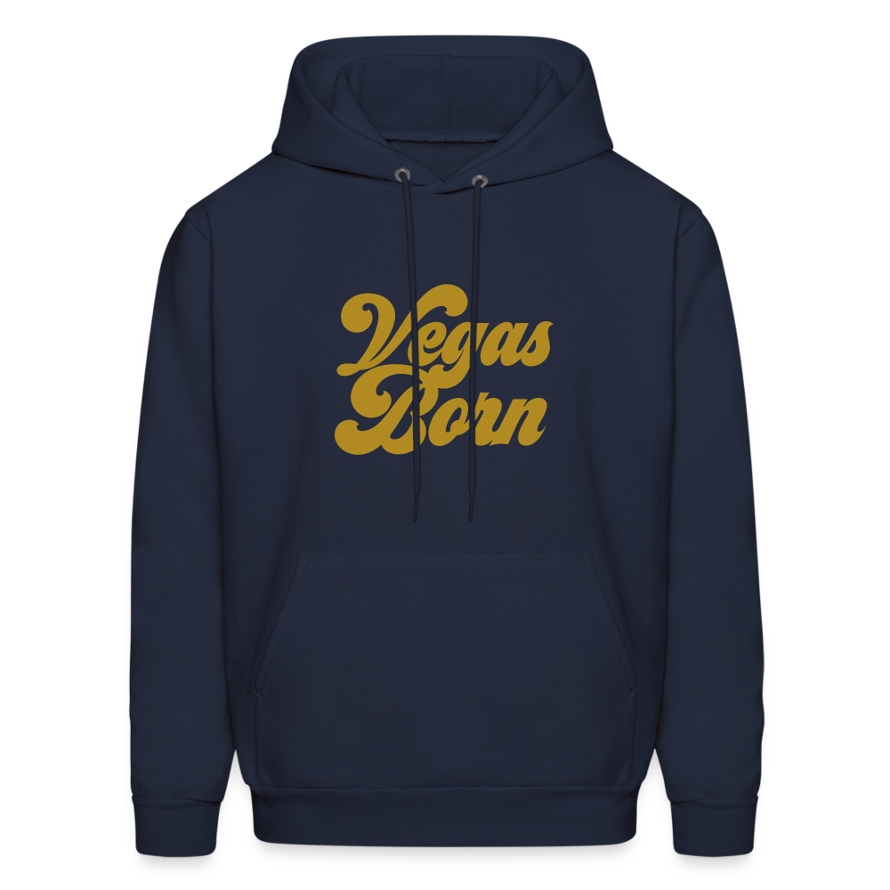 Vegas Born Men's Hoodie - navy