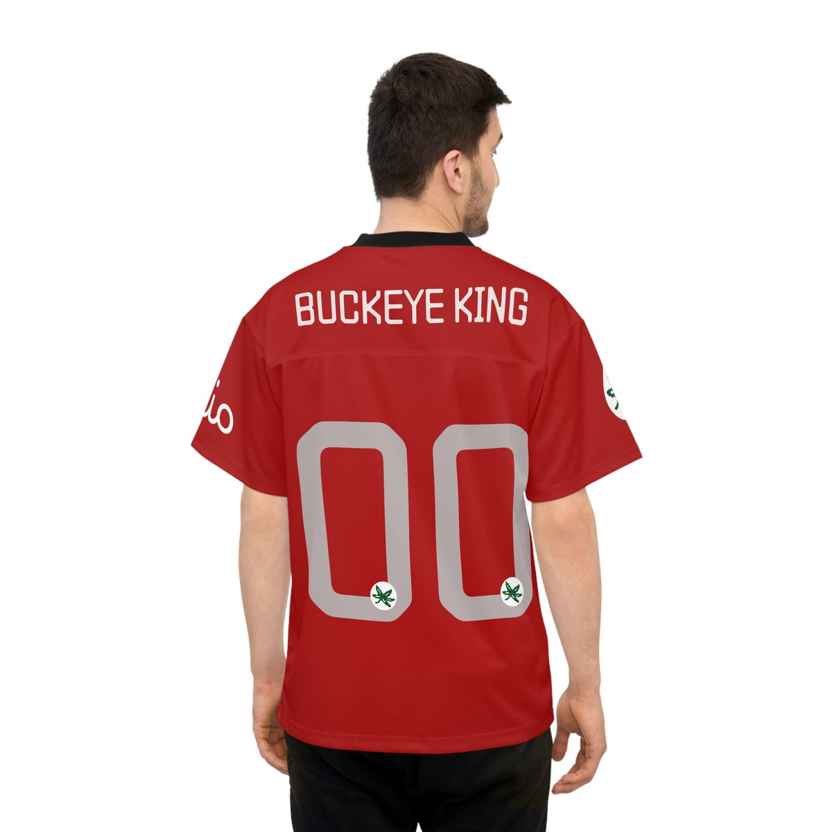 Brutus (Jack Skellington) Unisex Football Jersey (AOP)