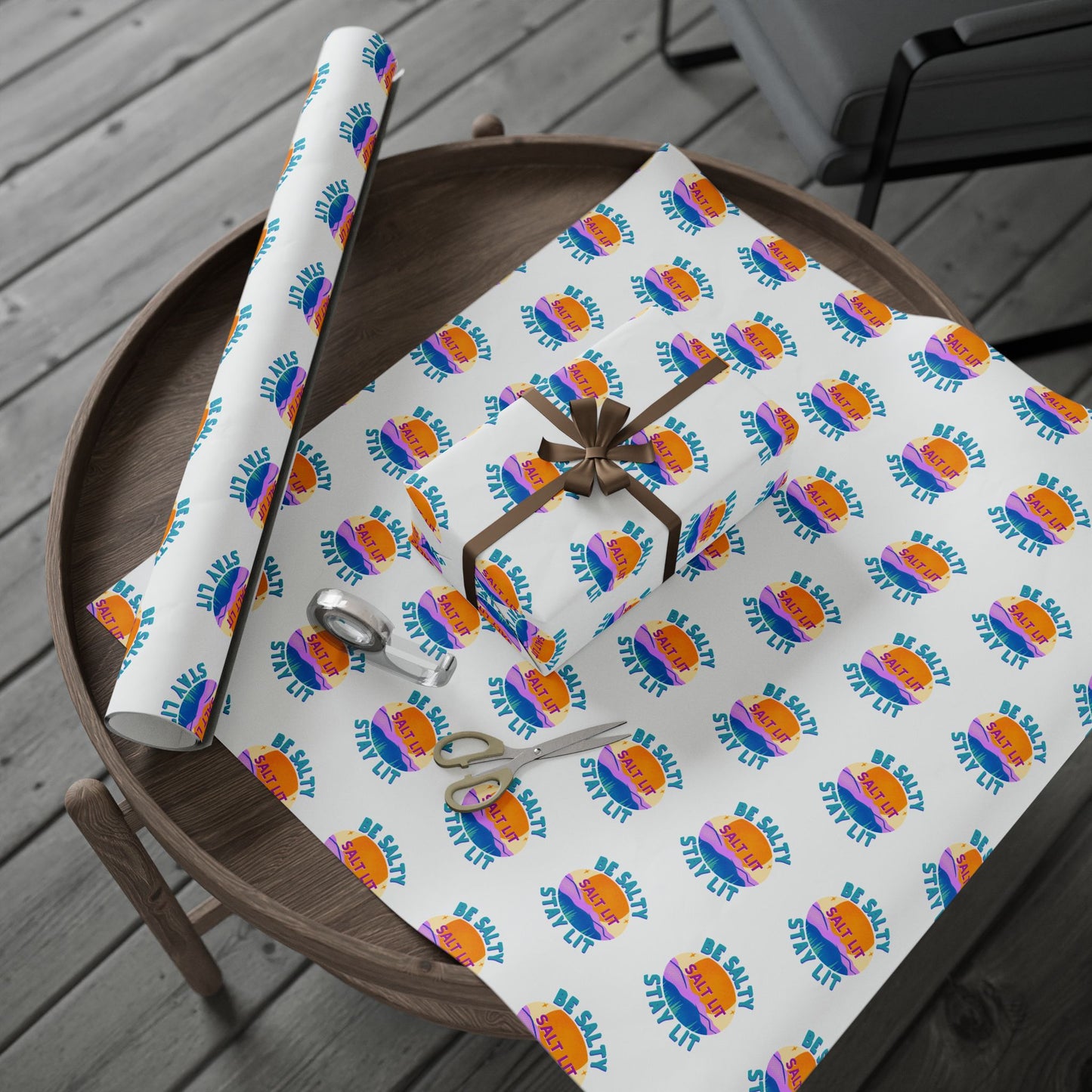 Salt Lit Wrapping Papers