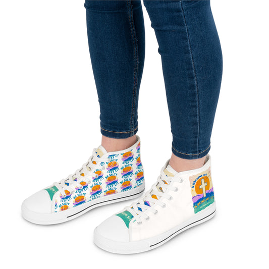 Salt Lit Women's High Top Sneakers