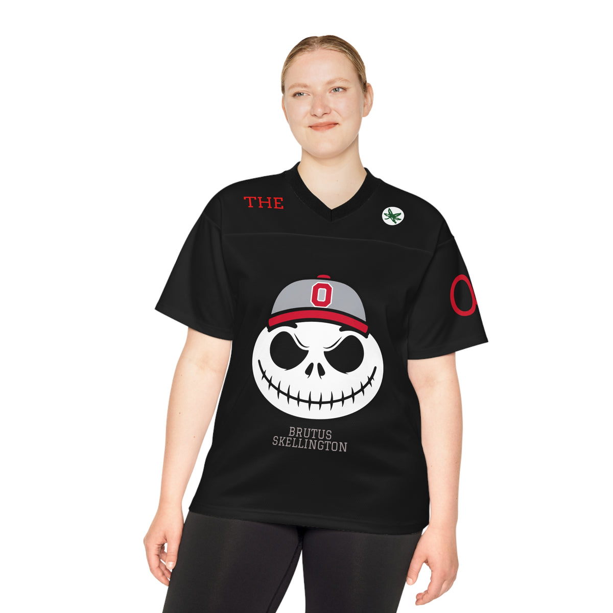 Brutus (Jack Skellington) Unisex Football Jersey