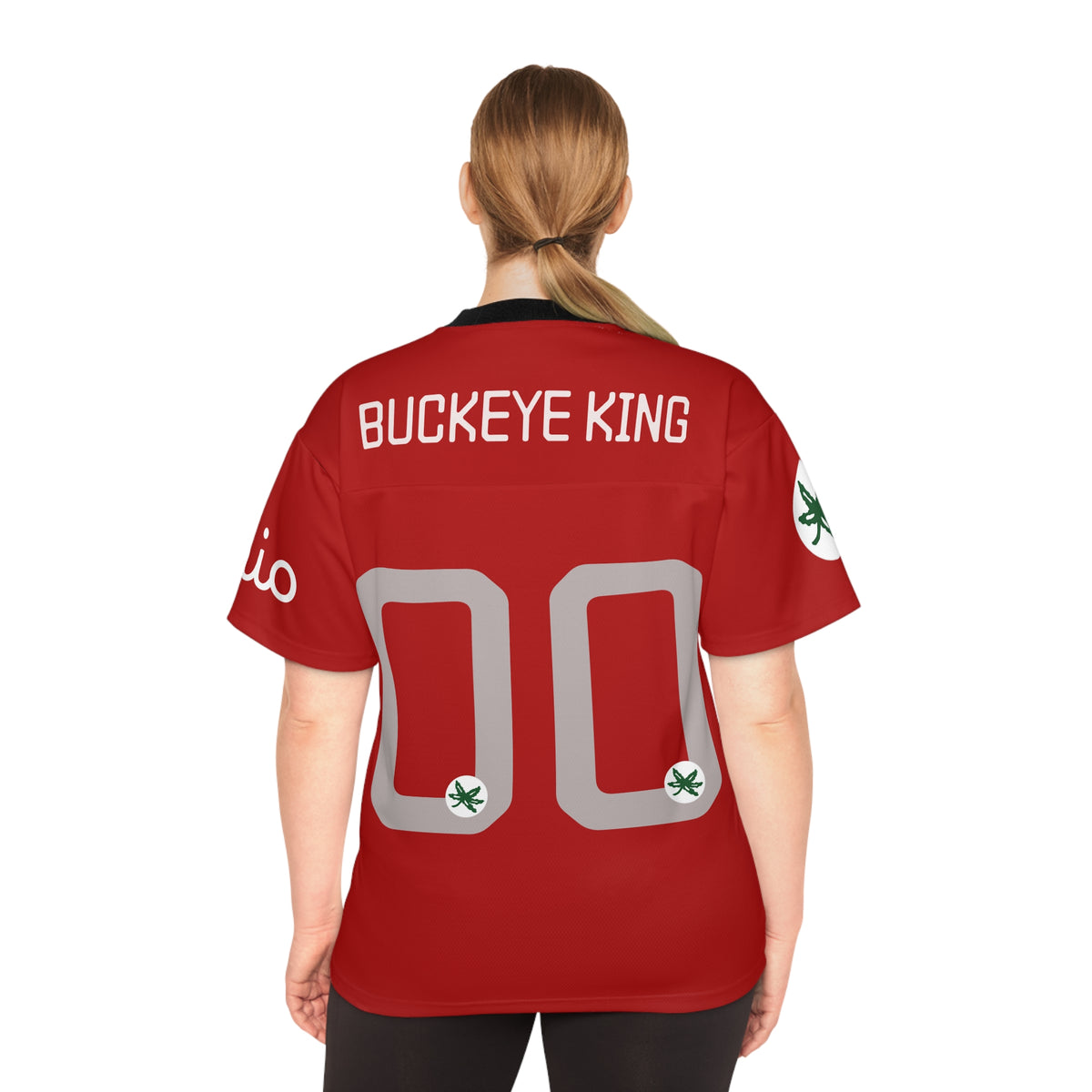 Brutus (Jack Skellington) Unisex Football Jersey (AOP)
