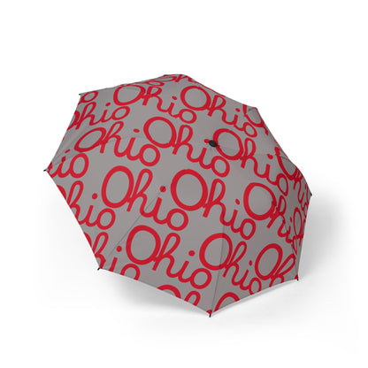 Ohio Script Semi-Automatic Foldable Umbrella
