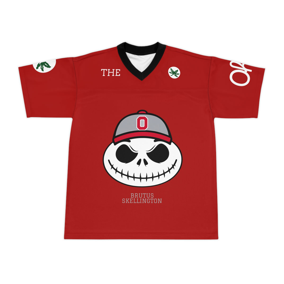 Brutus (Jack Skellington) Unisex Football Jersey (AOP)